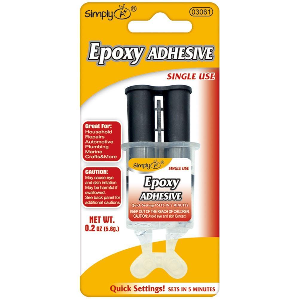 Epoxy Glue w/ Syringe Applicator, 5.6g/0.2oz