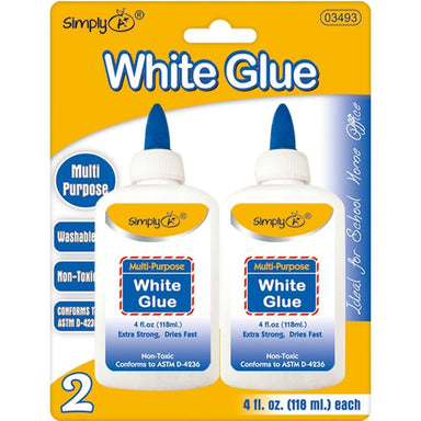 CRA-Z-ART JUMBO WASHABLE ALL PURPOSE GLUE STICKS DRIES CLEAR 4 Pack SET OF  3