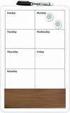 Dry Erase/Cork Combo Board W/Marker+2 Magnets 24/pack